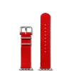 Shinola 20mm Red Split Nylon Apple Watch Strap
