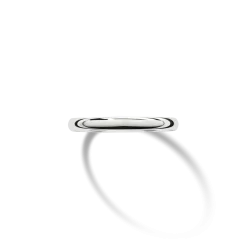 Online Shinola 2mm Round Band White Gold