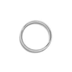 Clearance Shinola 6mm Round Band White Gold