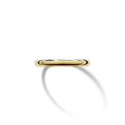 Best Shinola 2mm Round Band Yellow Gold