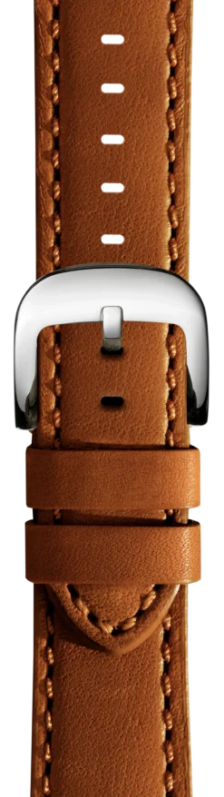 Discount Shinola 18mm Leather Watch Strap Tan