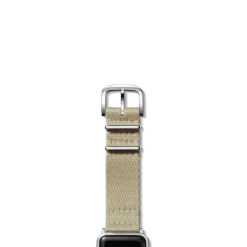 Outlet Shinola 20mm Tan Split Nylon Apple Watch Strap