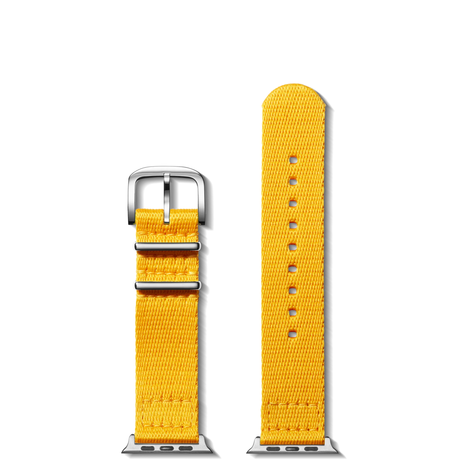 Best Shinola 20mm Yellow Split Nylon Apple Watch Strap