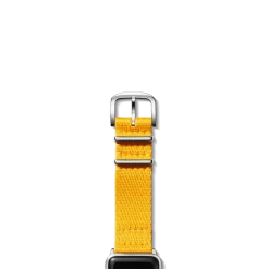 Best Shinola 20mm Yellow Split Nylon Apple Watch Strap
