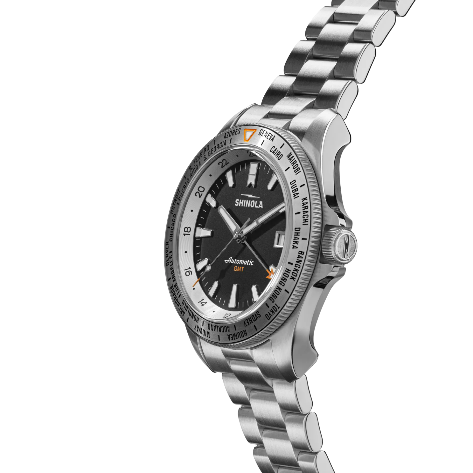 Outlet Shinola Monster Worldtimer GMT Watch