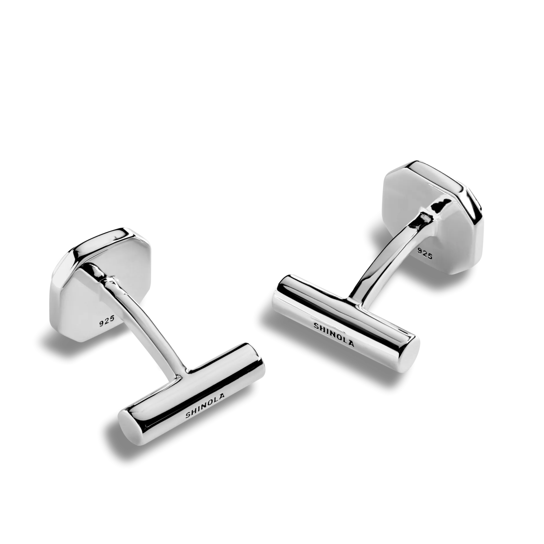 Clearance Shinola Octagonal Cufflinks