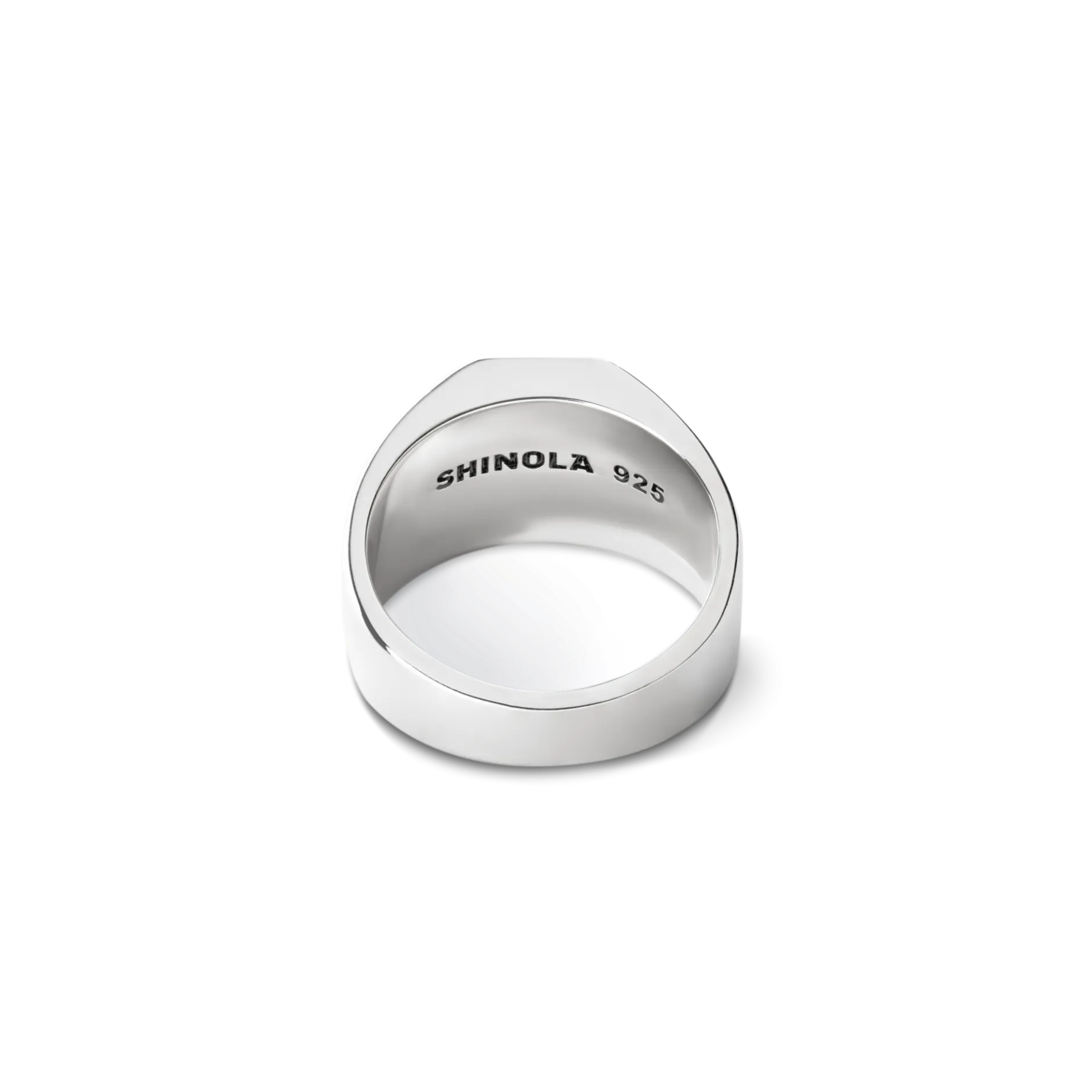Discount Shinola Octagonal Inlay Signet Ring Petoskey