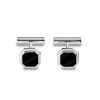 Best Shinola Octagonal Onyx Inlay Cufflinks