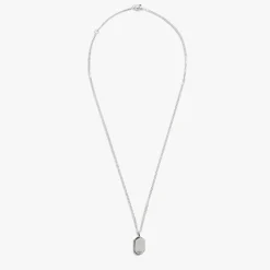Clearance Shinola Onyx Tag Necklace