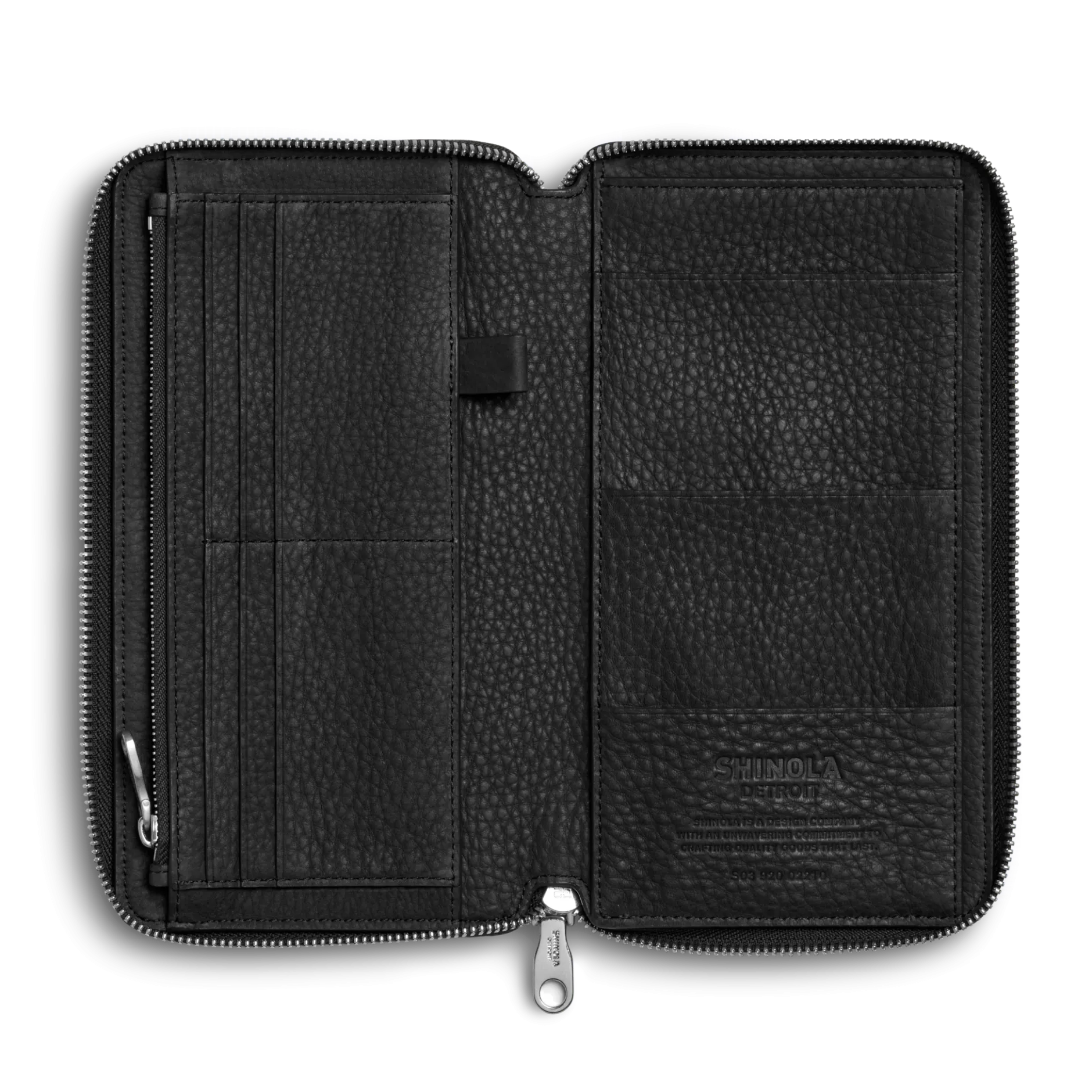 Clearance Shinola Organizer Wallet Black