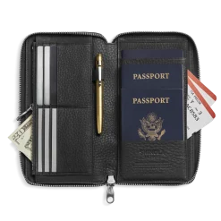 Clearance Shinola Organizer Wallet Black