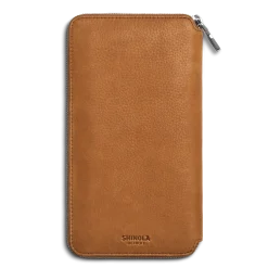 New Shinola Organizer Wallet Tan