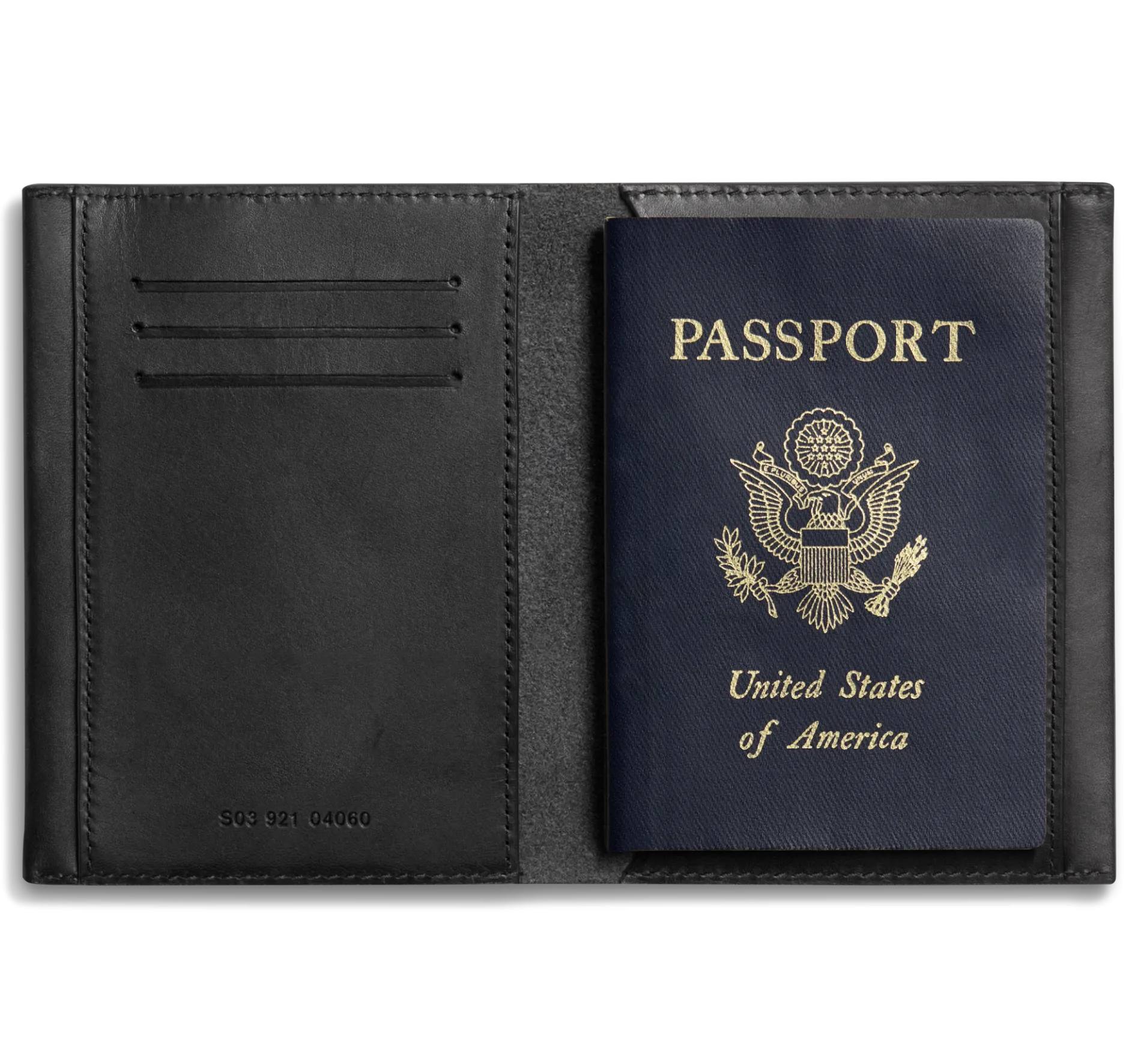 Best Shinola Passport Holder Black