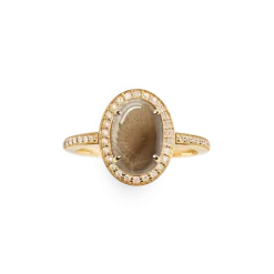 Outlet Shinola Petite Diamond Pave Petoskey Oval Ring