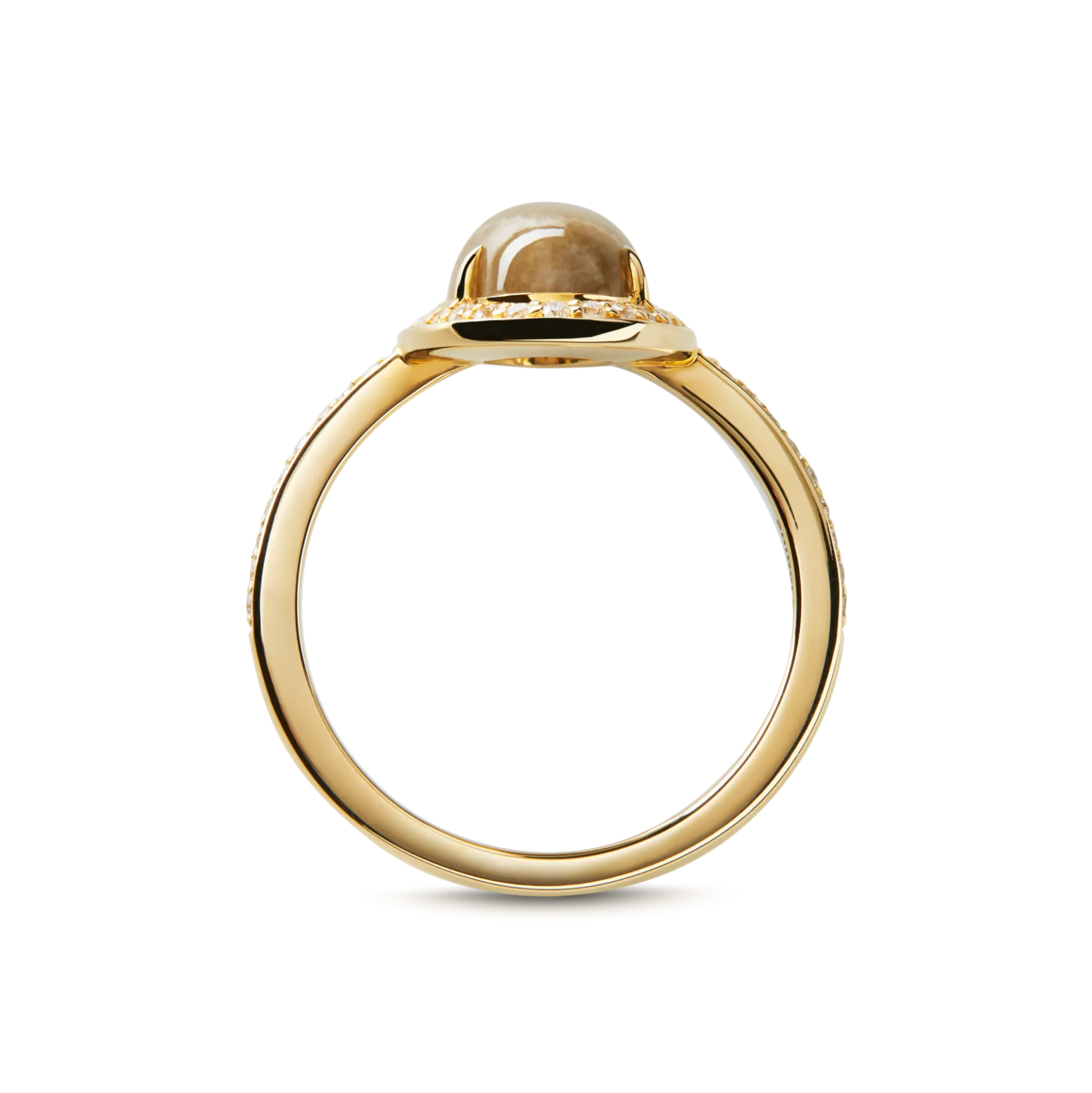 Outlet Shinola Petite Diamond Pave Petoskey Oval Ring