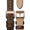 Outlet Shinola QR Strap: 20/18 Smooth Essex, CN, TT Classic, BrBrz