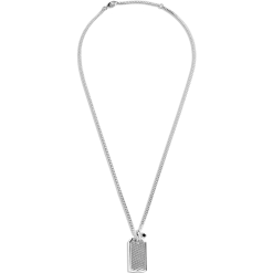 Discount Shinola Ribbed Tag Necklace
