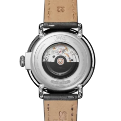 Discount Shinola Runwell Automatic Watch Black Leather