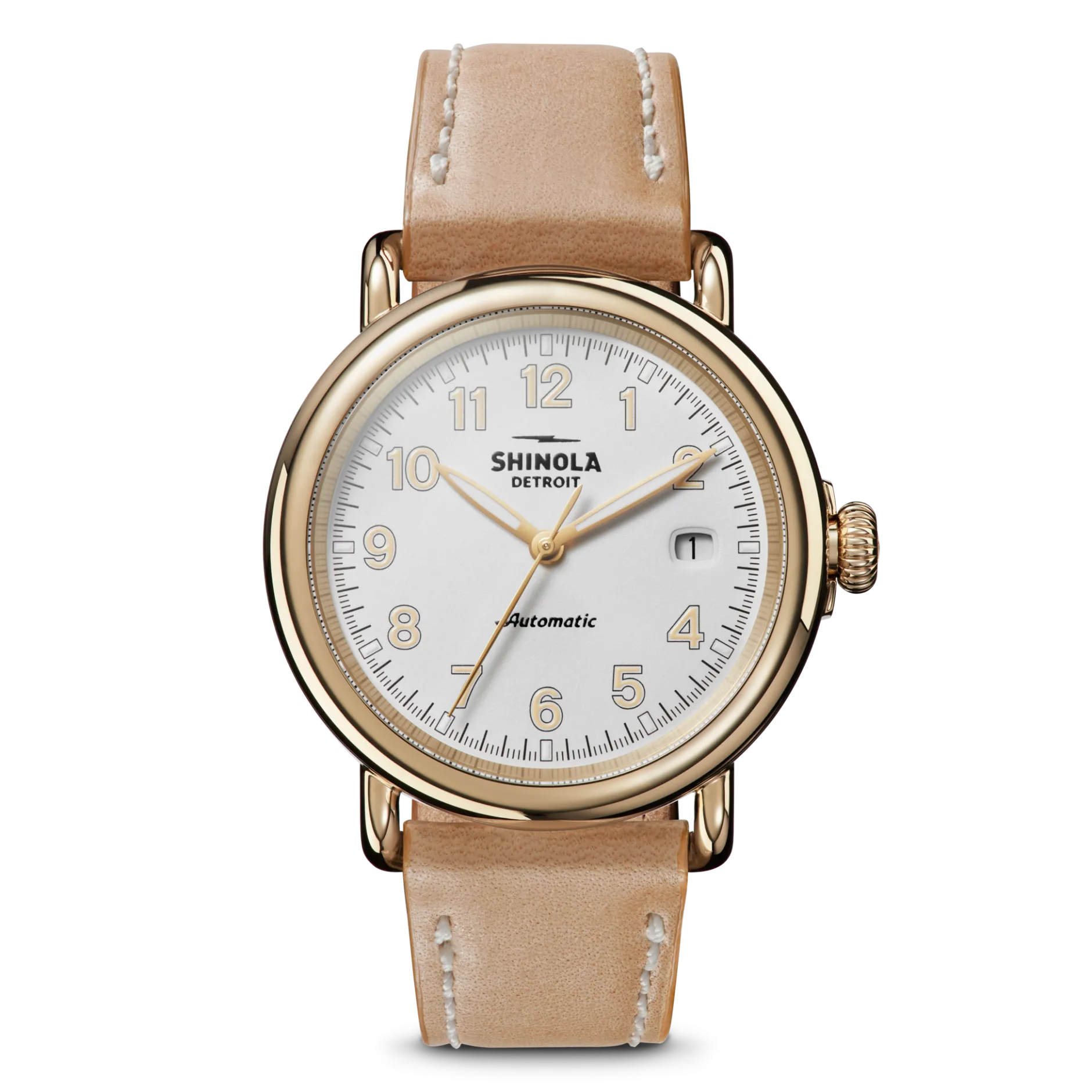 Sale Shinola Runwell Automatic Watch White