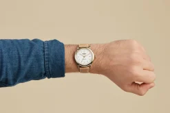 Sale Shinola Runwell Automatic Watch White