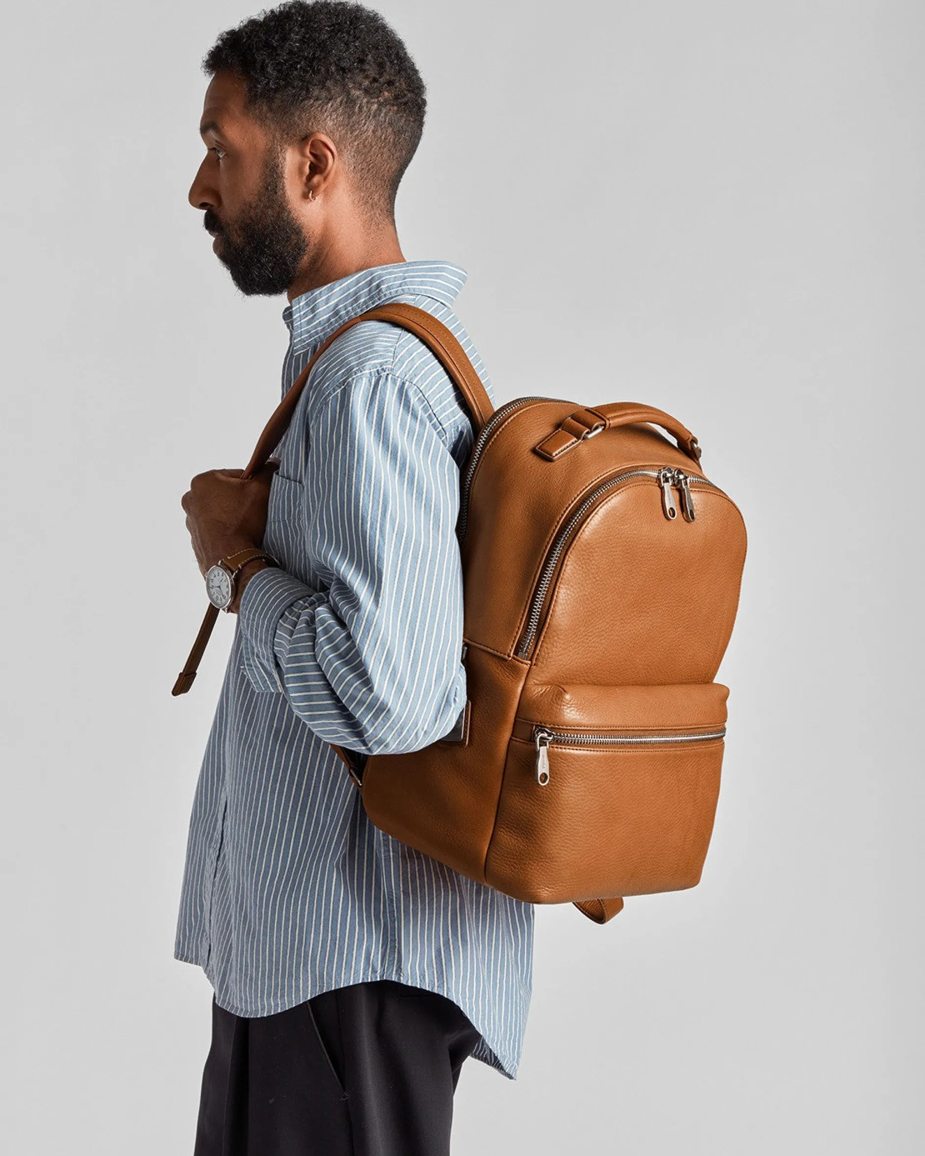 New Shinola Runwell Backpack Tan