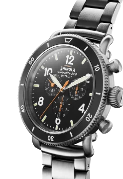 Hot Shinola Runwell Black Blizzard Watch