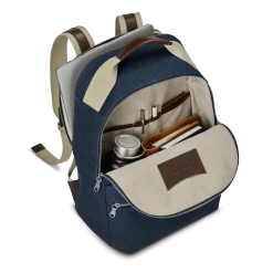 Shinola Runwell Canvas Backpack Navy