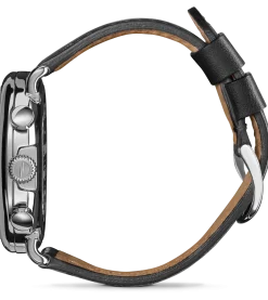 Hot Shinola Runwell Chronograph Watch Glossy Black