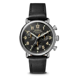 Online Shinola Runwell Chronograph Watch Black