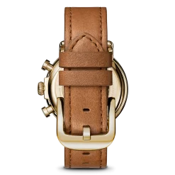 Hot Shinola Runwell Chronograph Watch Cream