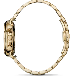 Shinola Runwell Chronograph Watch Mother of Pearl/Gold