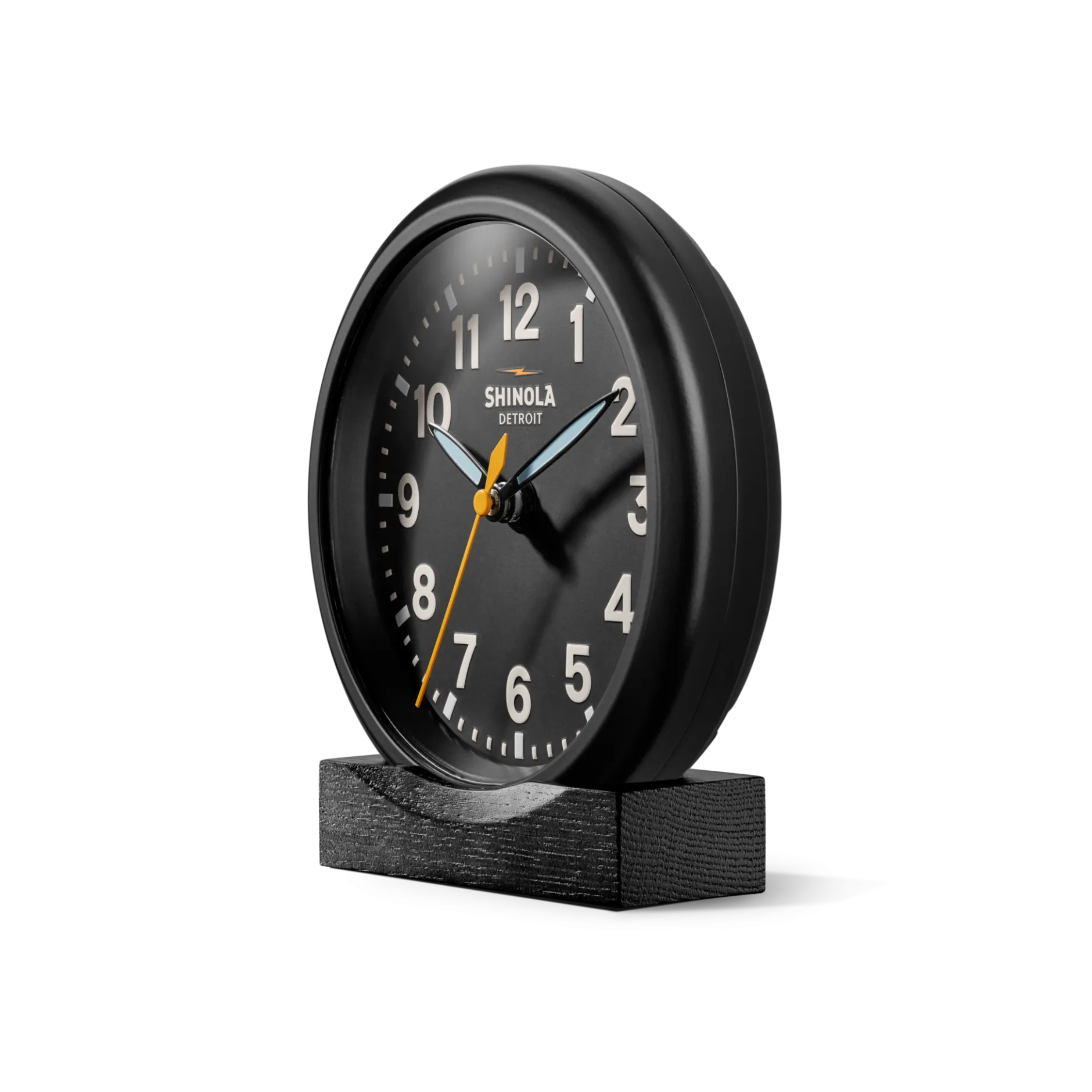 Clearance Shinola 6" Runwell Clock Black
