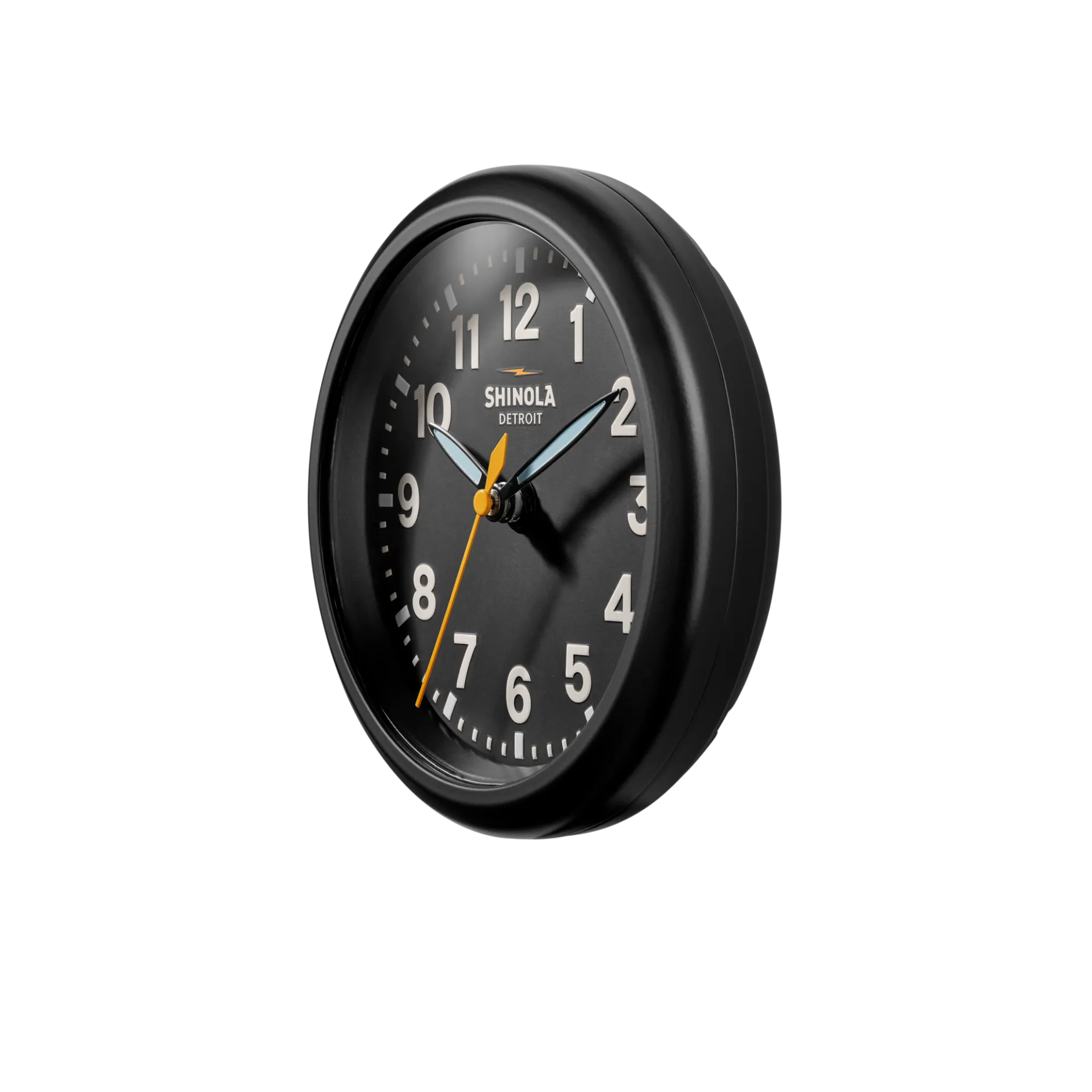 Clearance Shinola 6" Runwell Clock Black