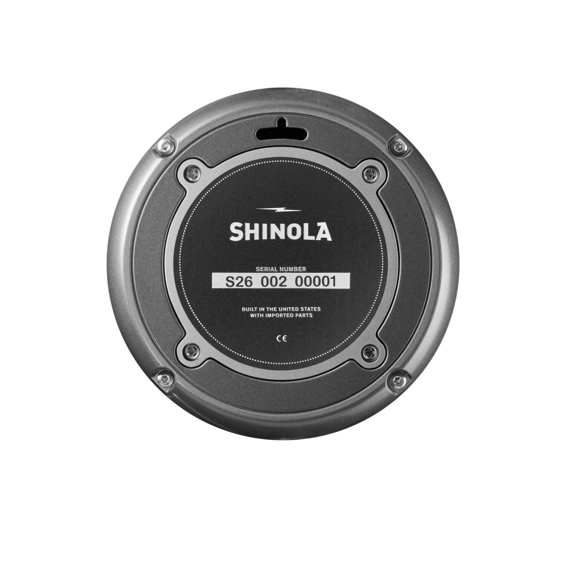 Online Shinola 6" Runwell Clock Dark Gray