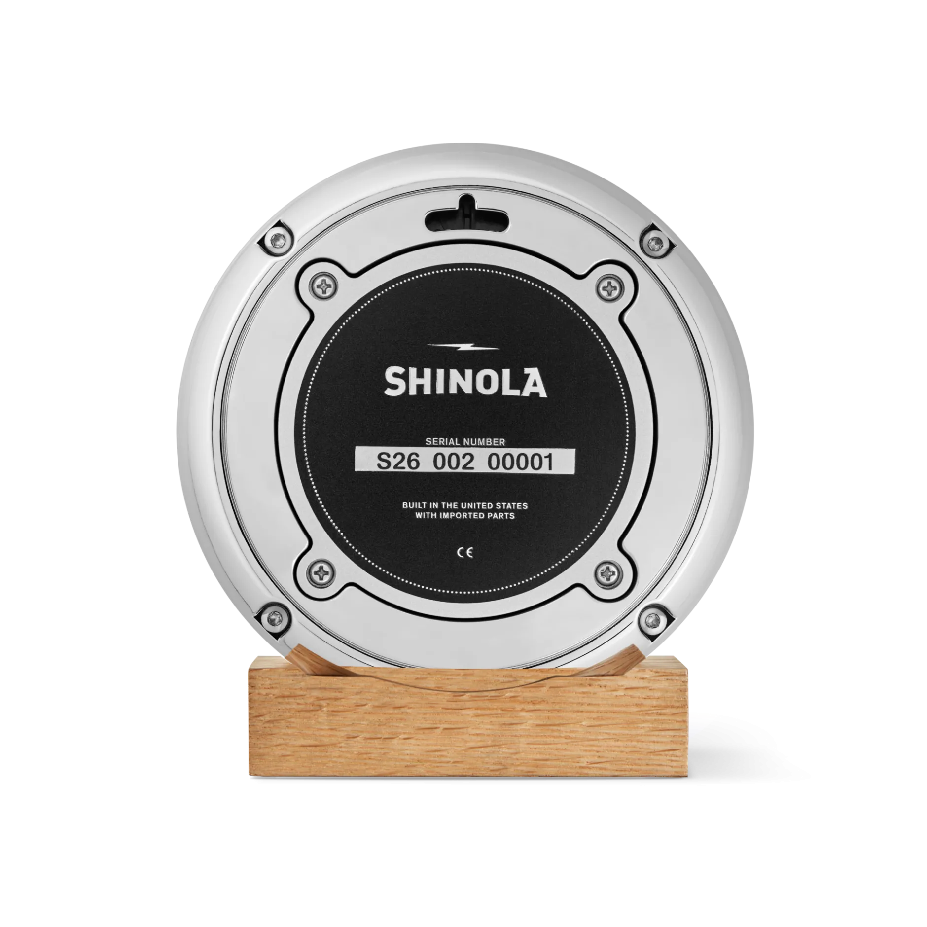 Sale Shinola 6" Runwell Clock White