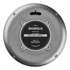 Sale Shinola 14" Runwell Clock Black/Tumbled Zinc