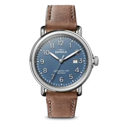 Online Shinola Runwell Date Watch Blue