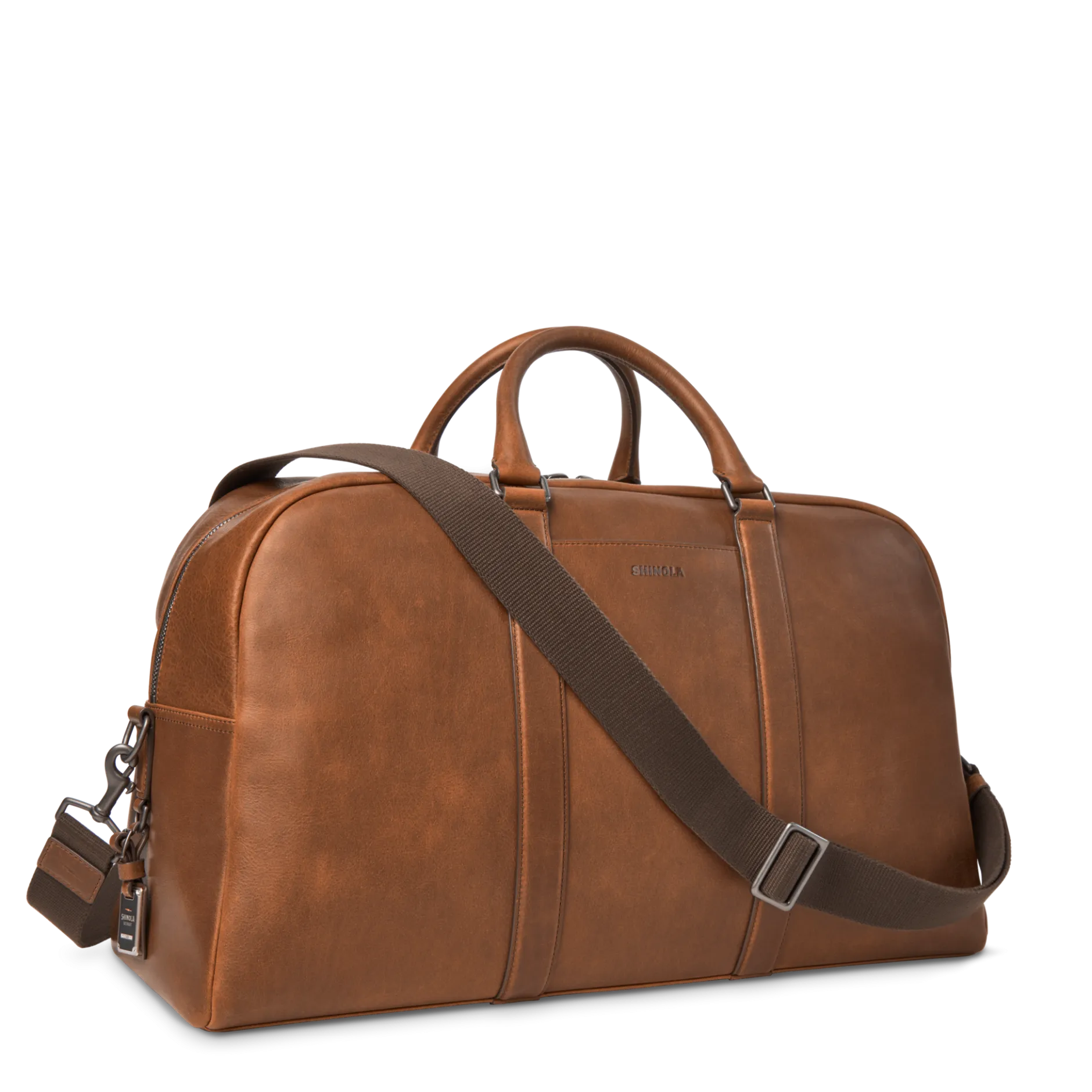 Clearance Shinola Runwell Duffle Bag Medium Brown