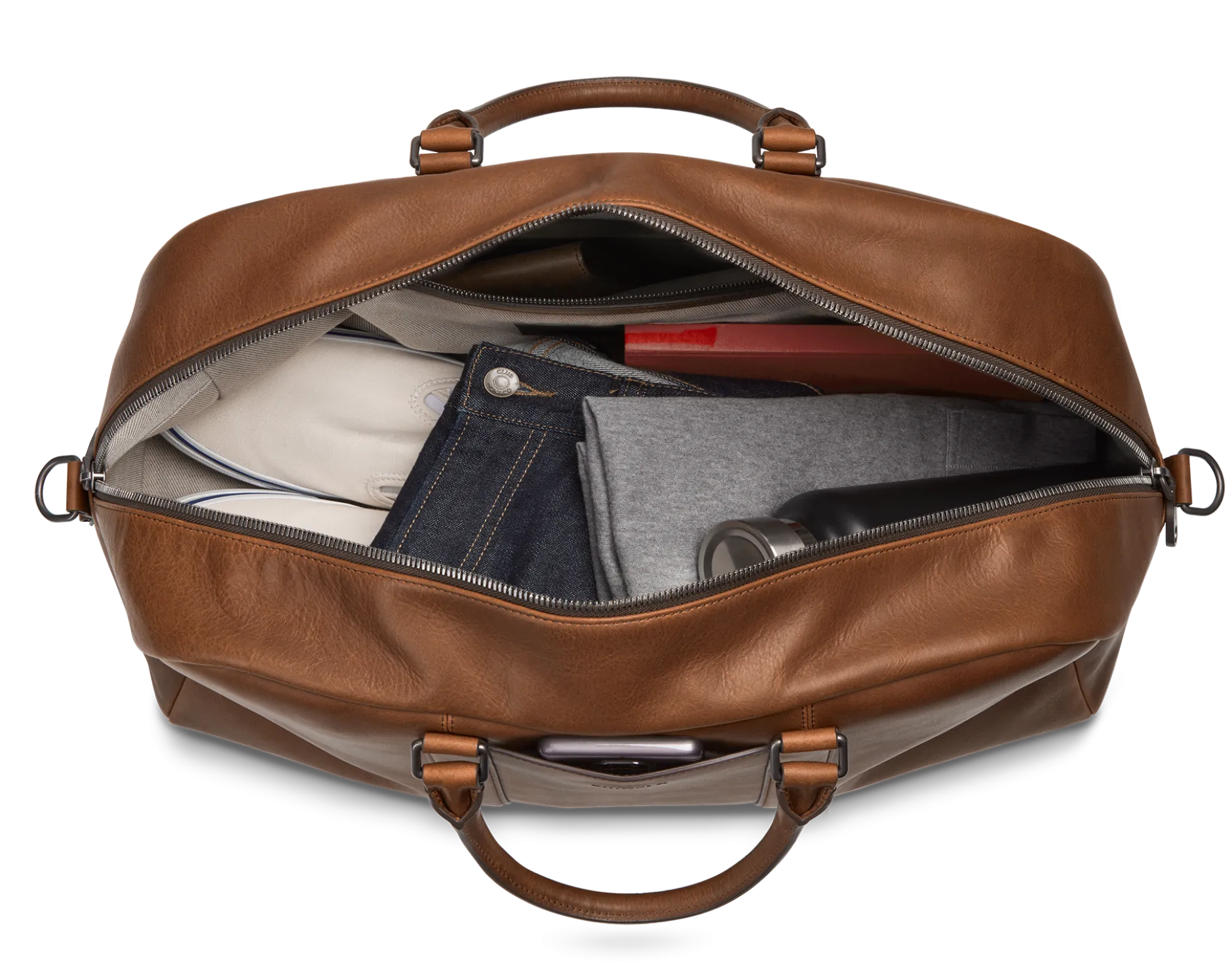 Clearance Shinola Runwell Duffle Bag Medium Brown