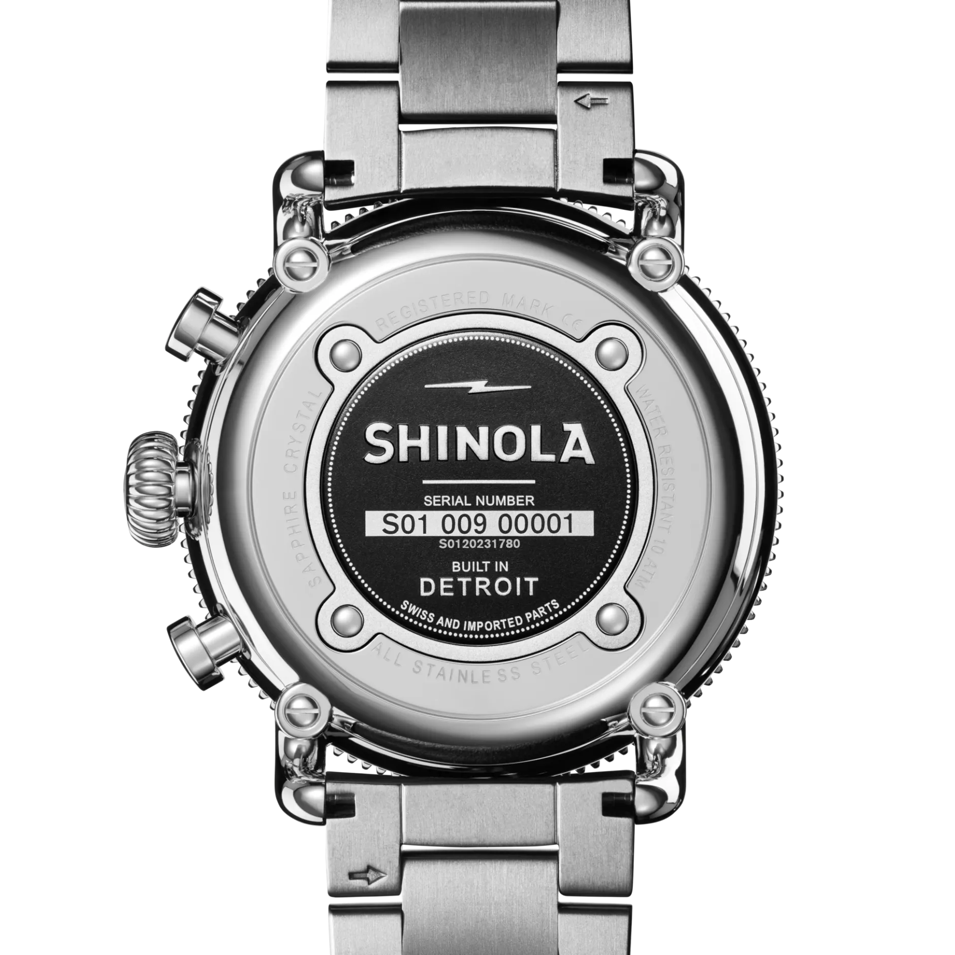 Clearance Shinola Runwell Sport Chronograph Watch Midnight Blue