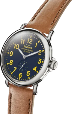 Shinola Runwell Watch Collegiate