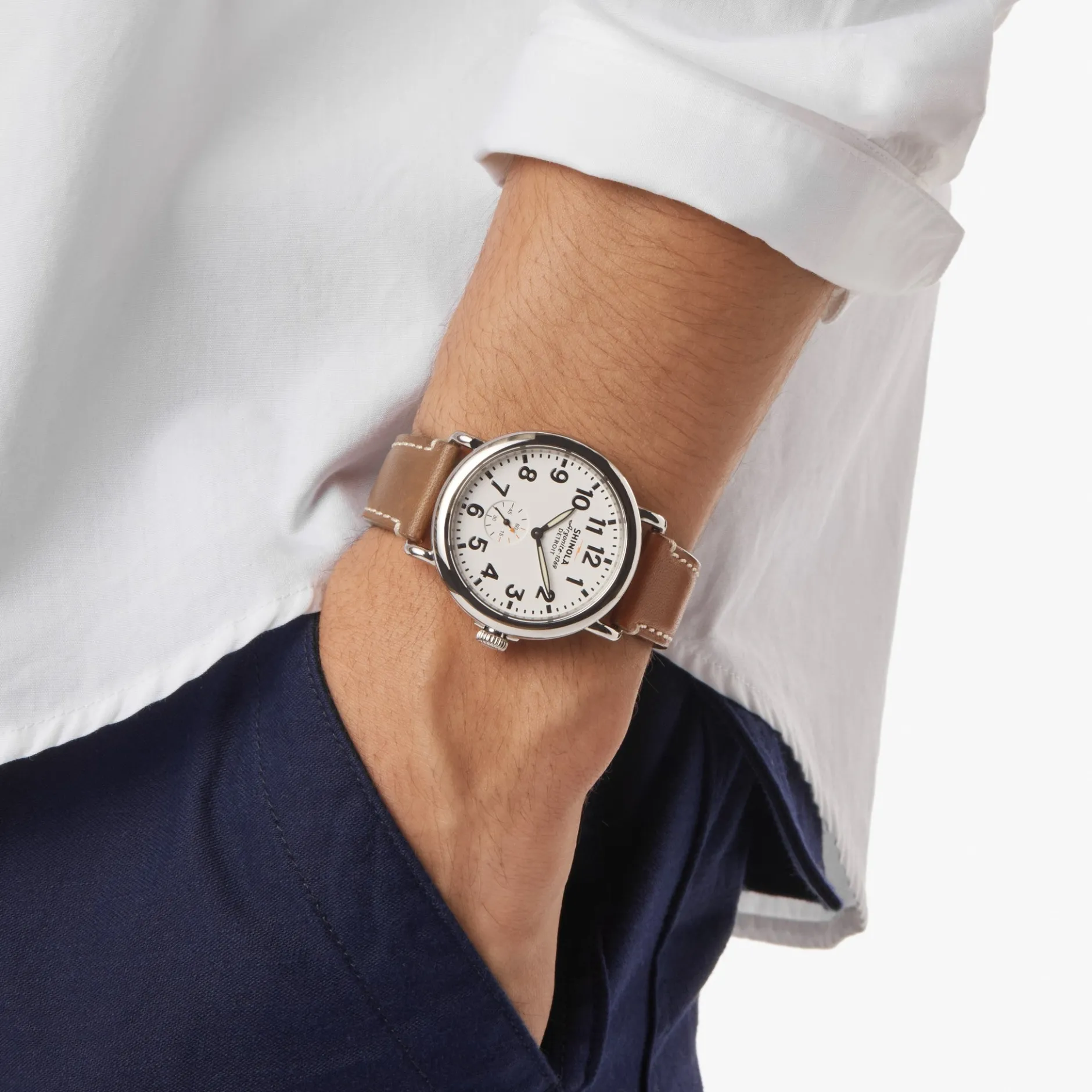 Discount Shinola Runwell Watch White