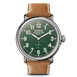 New Shinola Runwell Watch Green