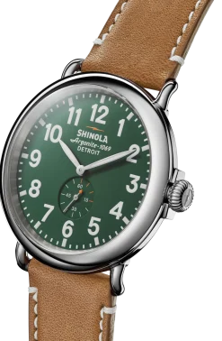 New Shinola Runwell Watch Green