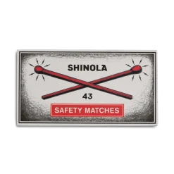 Hot Shinola 4" Safety Matches, Box of 43