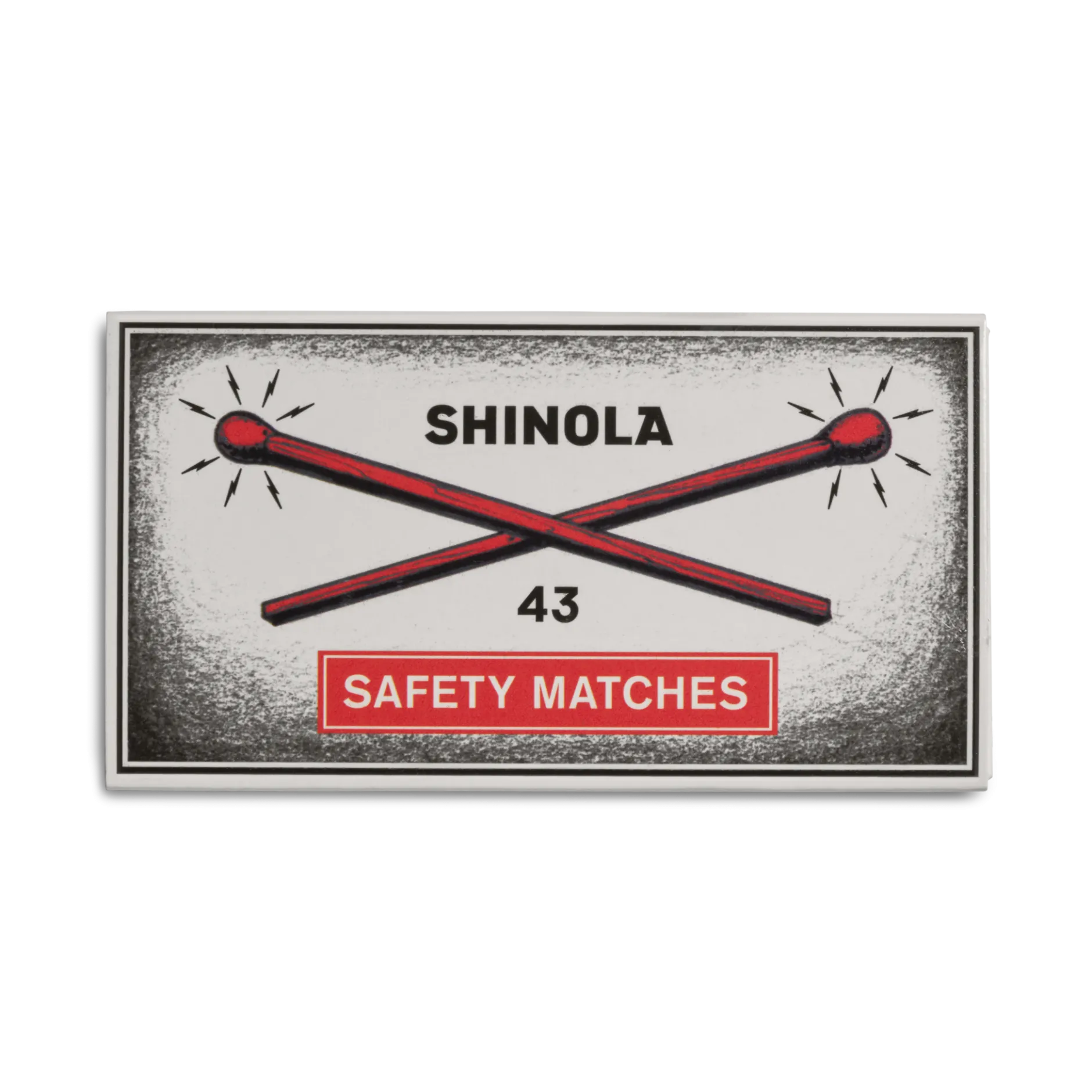Hot Shinola 4" Safety Matches, Box of 43