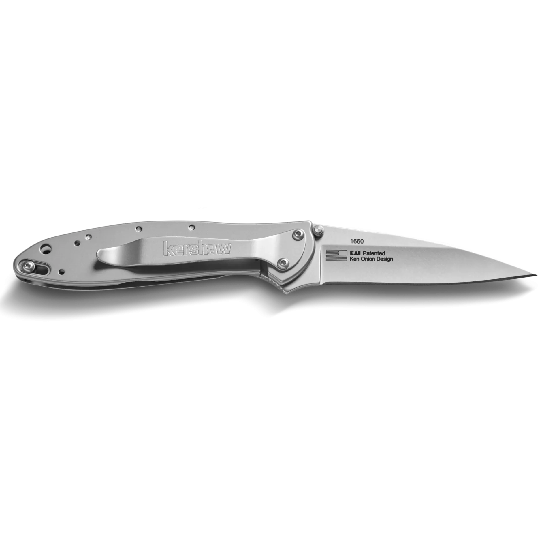 Clearance Shinola + Kershaw Petoskey Stone Pocket Knife