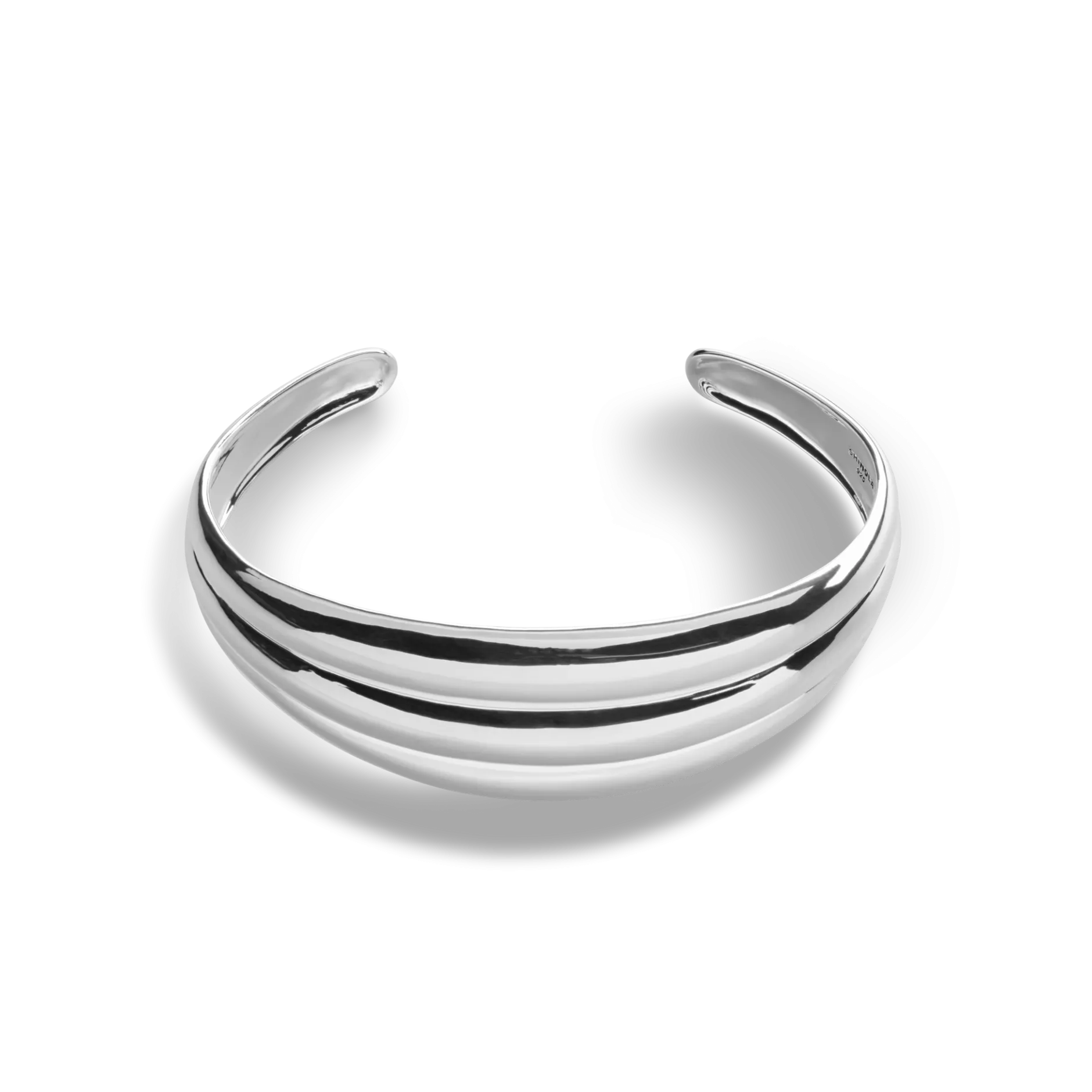 Online Shinola Signature Silver Statement Cuff