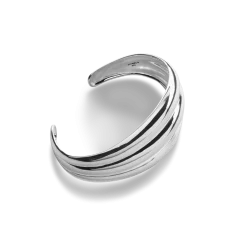 Online Shinola Signature Silver Statement Cuff