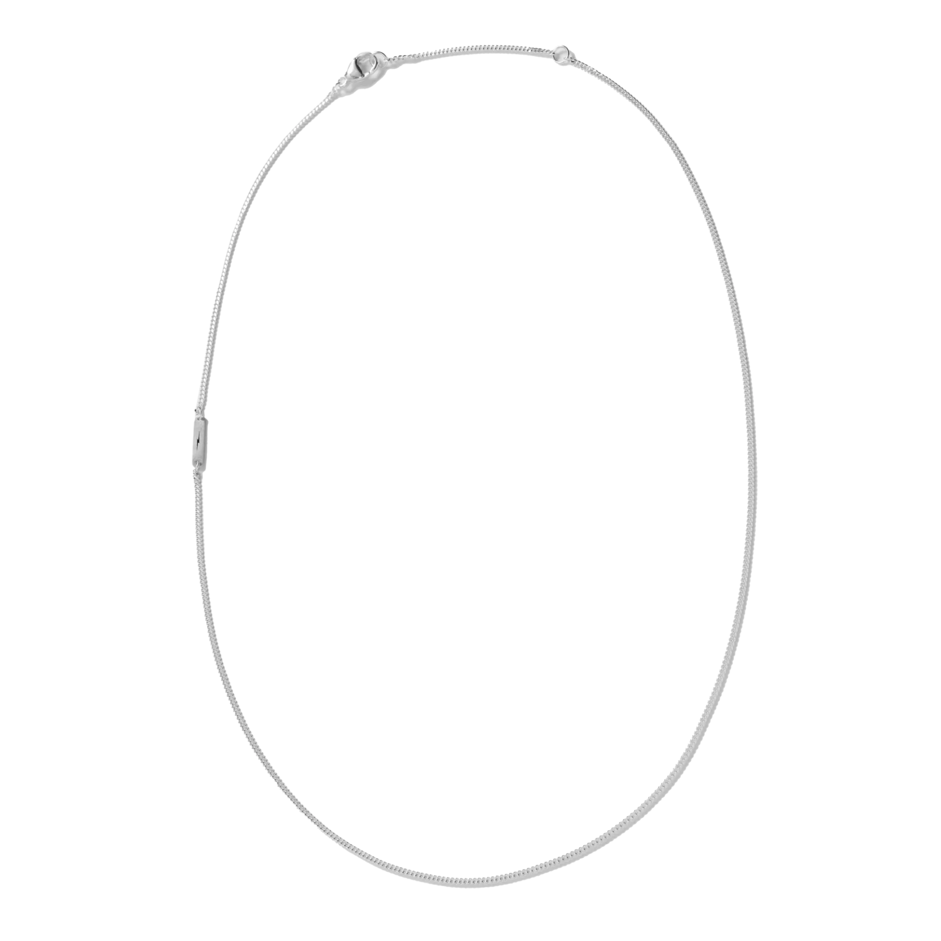 Shinola Simple Curb Chain Necklace